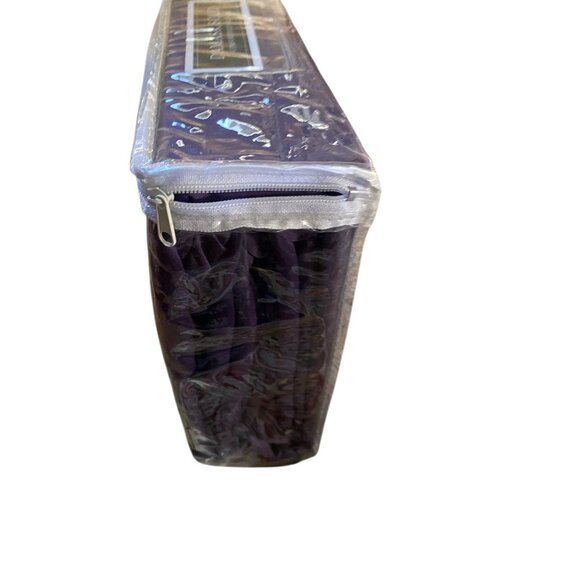 BRAND NEW Charter Club Purple Damask Solid King Comforter Duvet Cover 500 Thread - Picture 4 of 8